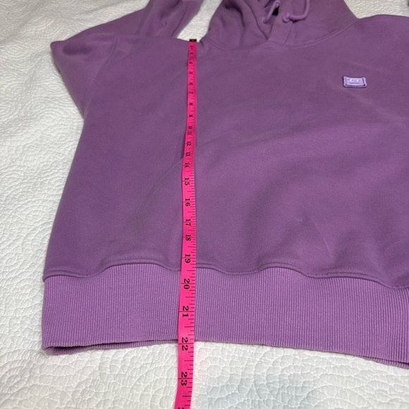Acne Purple hoodie Cozy Cotton - Picture 8 of 9